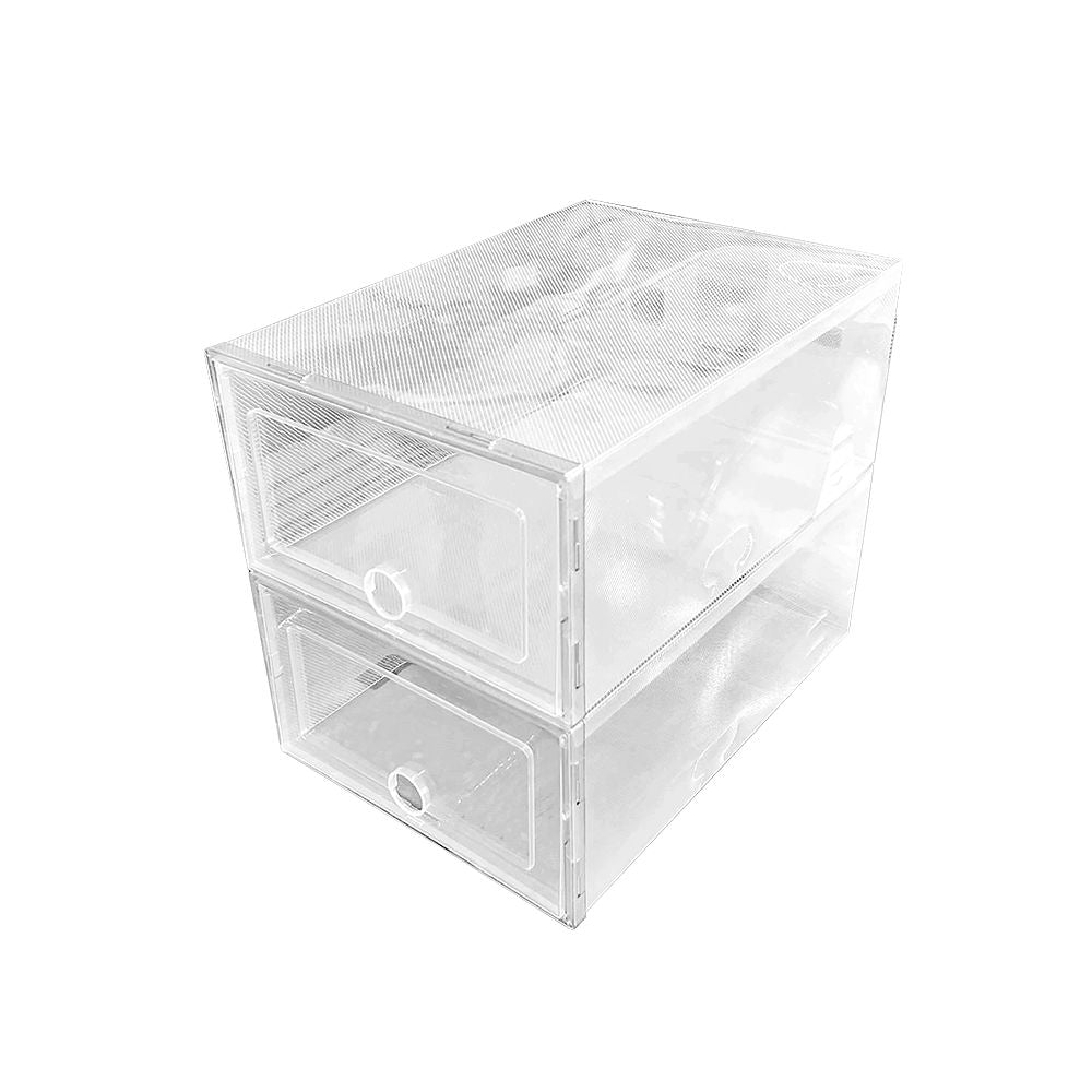 Cajas Organizadoras de Zapatos x 12 piezas Transparente