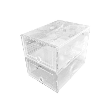 Cajas Organizadoras de Zapatos x 12 piezas Transparente